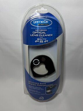 GameDr Excelerator Motorized Optical Lens Cleaner for Sony PSP Playstation NIP